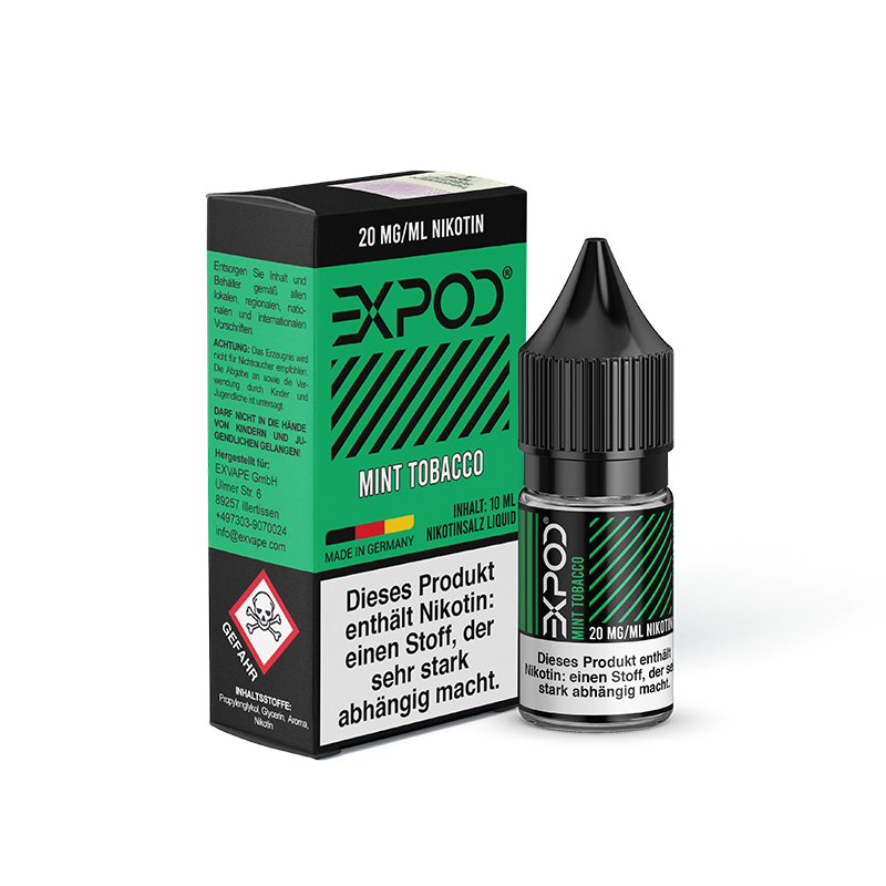 Mint Tobacco Nikotinsalz Liquid Expod