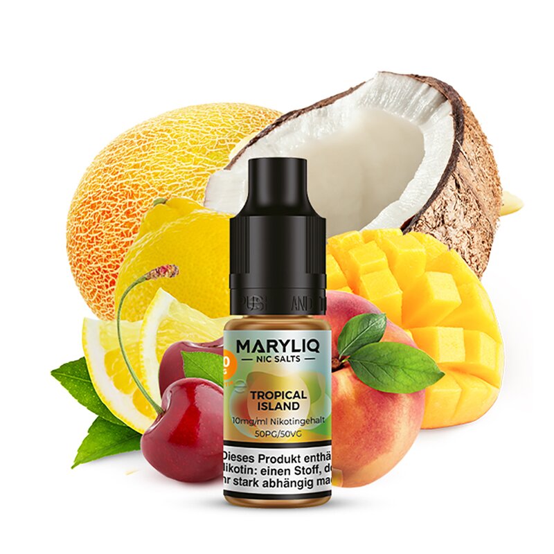 MARYLIQ Tropical Island Liquid Nikotinsalz Lost Ma...