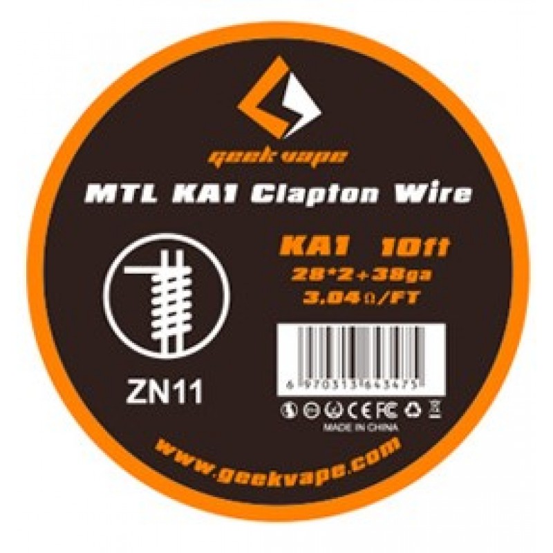 GeekVape - Kanthal A1 MTL Clapton - Wickeldraht
