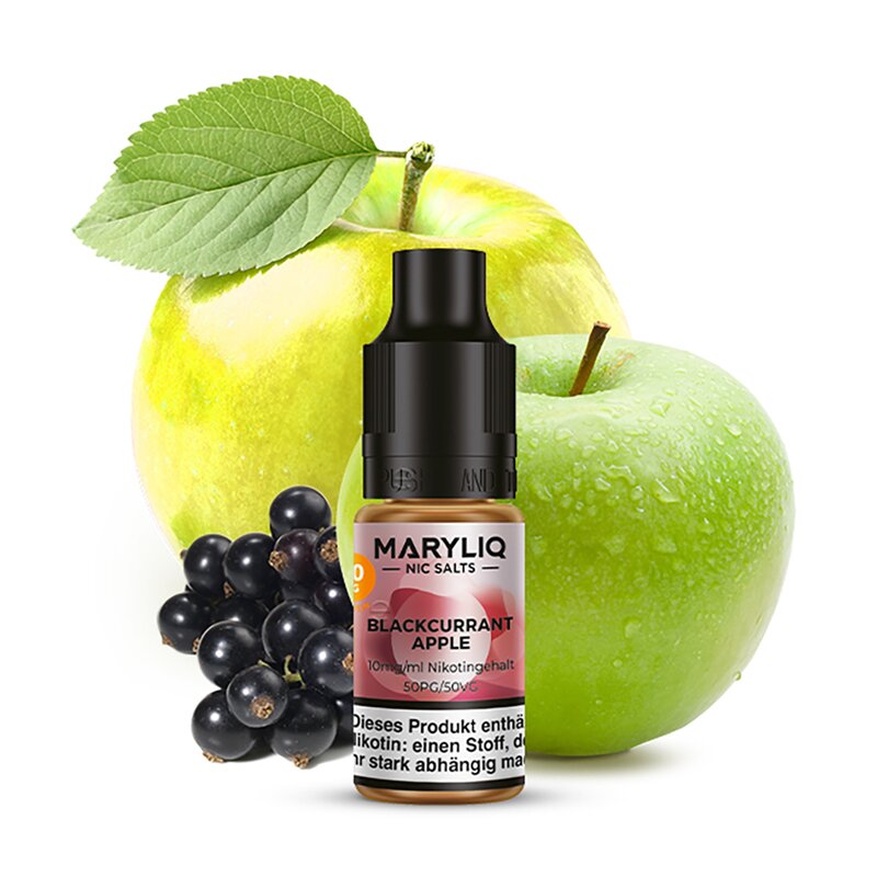 MARYLIQ Blackcurrant Apple Liquid Nikotinsalz Lost...