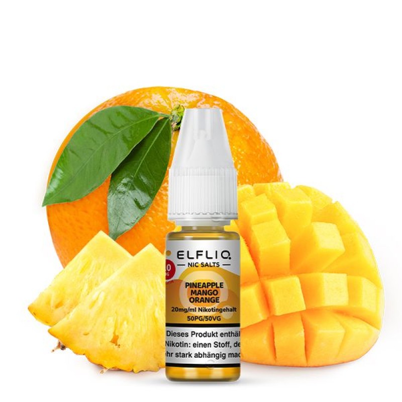 ELFLIQ Pineapple Mango Orange Liquid Nikotinsalz E...