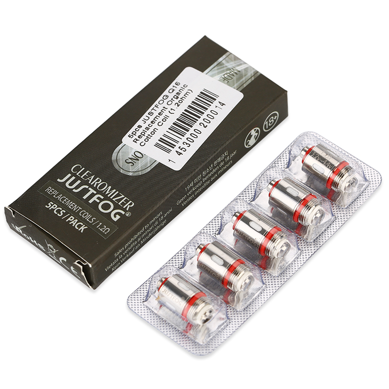 Justfog 14/16 Serie Organic Cotton Coils Verdampfe...