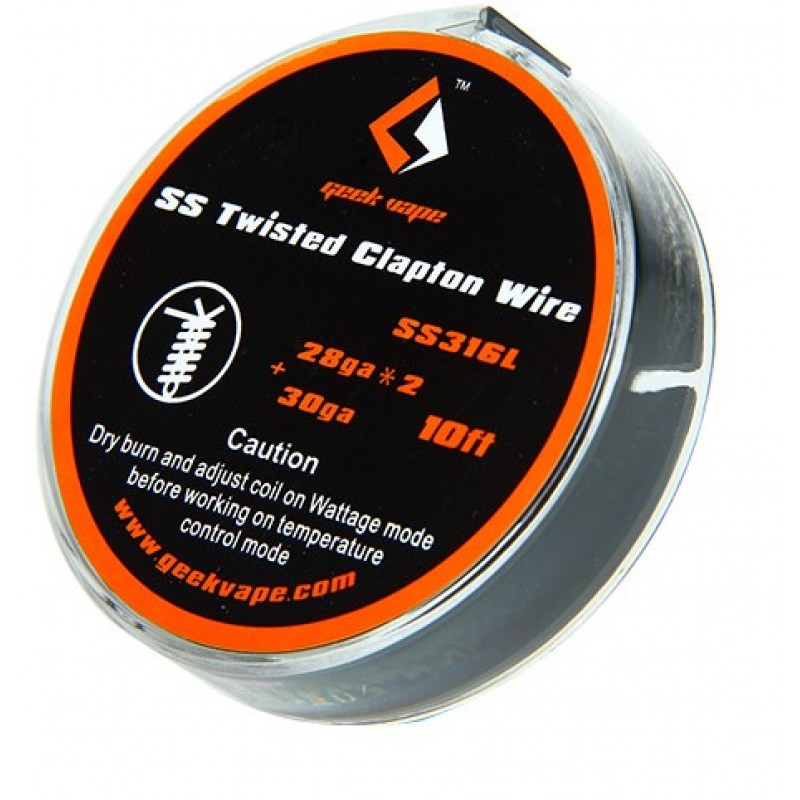 GeekVape - SS316L Twisted Clapton - Wickeldraht