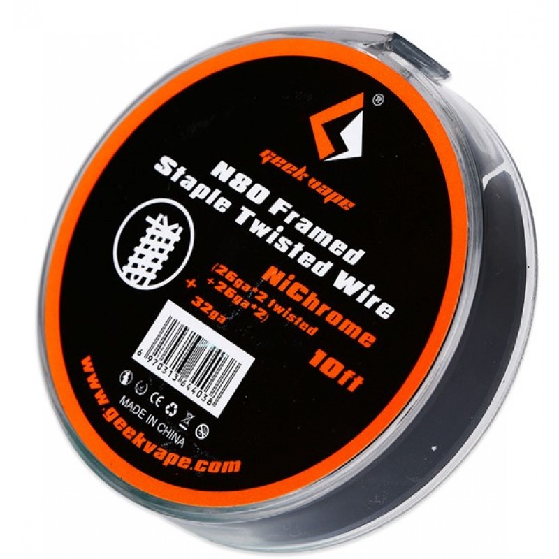 GeekVape - N80 Framed Staple Twisted - Wickeldraht