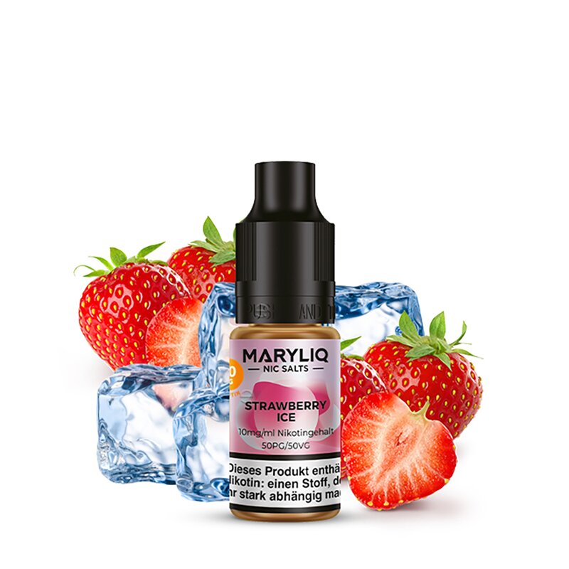 MARYLIQ Strawberry Ice Liquid Nikotinsalz Lost Mar...