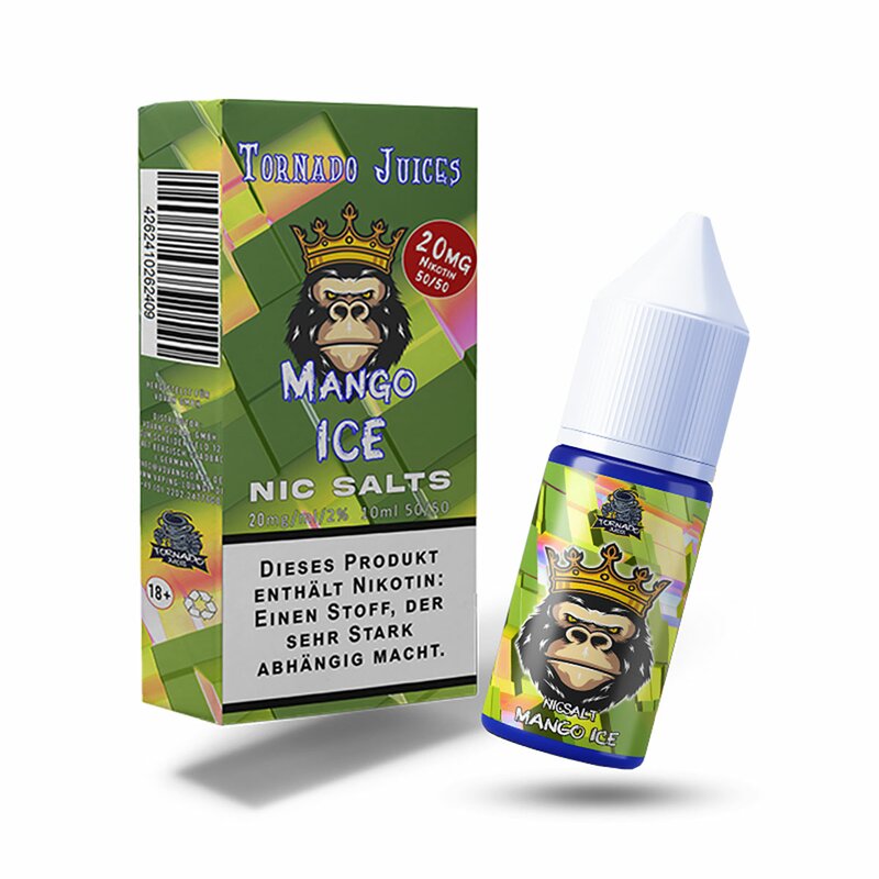 Mango Ice Liquid Tornado Juice Nikotinsalz