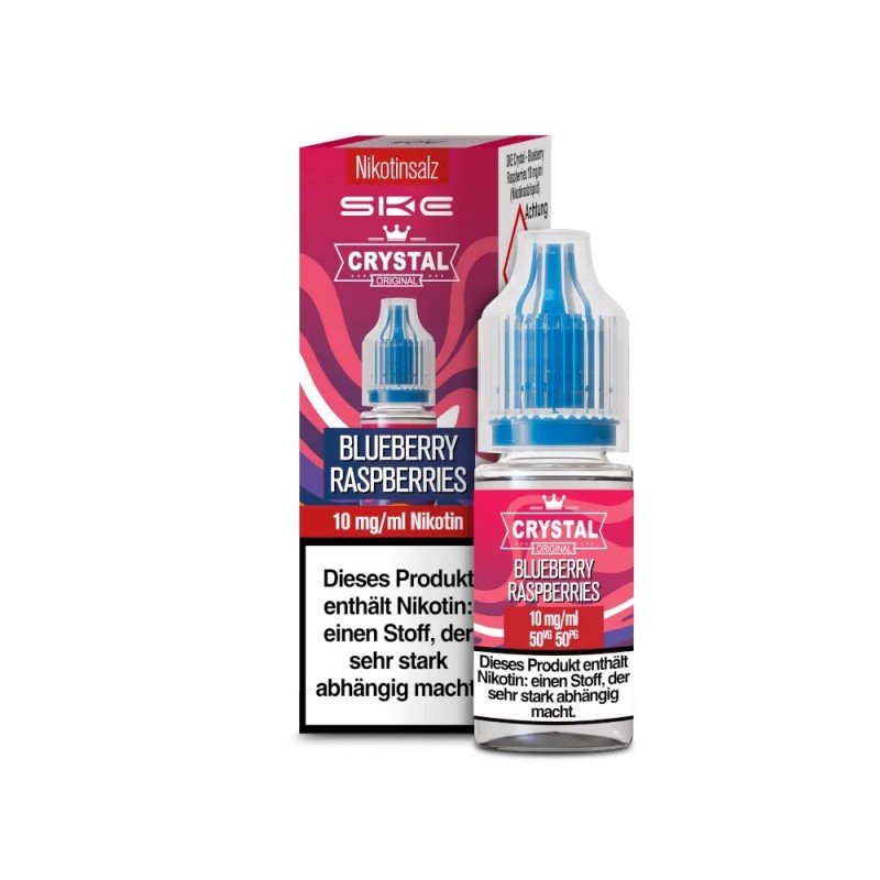 Blueberry Raspberries Liquid Nikotinsalz SKE Cryst...