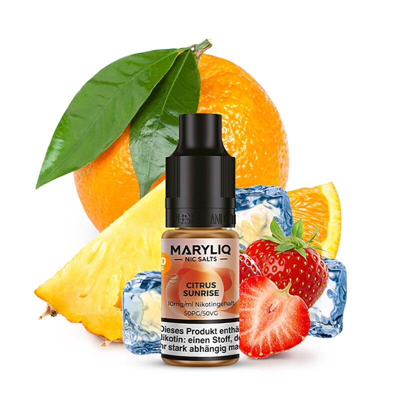 MARYLIQ Citrus Sunshine Liquid Nikotinsalz Lost Ma...