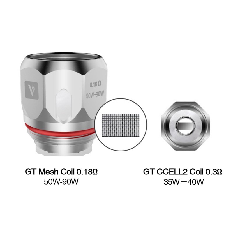 Vaporesso NRG GT Coils Verdampferköpfe Coils