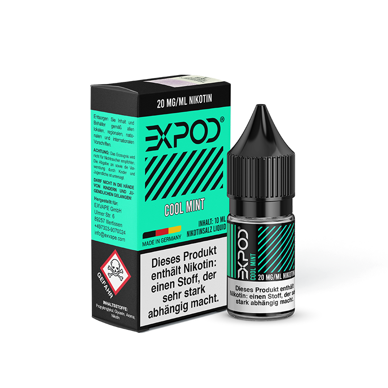 Cool Mint Nikotinsalz Liquid Expod