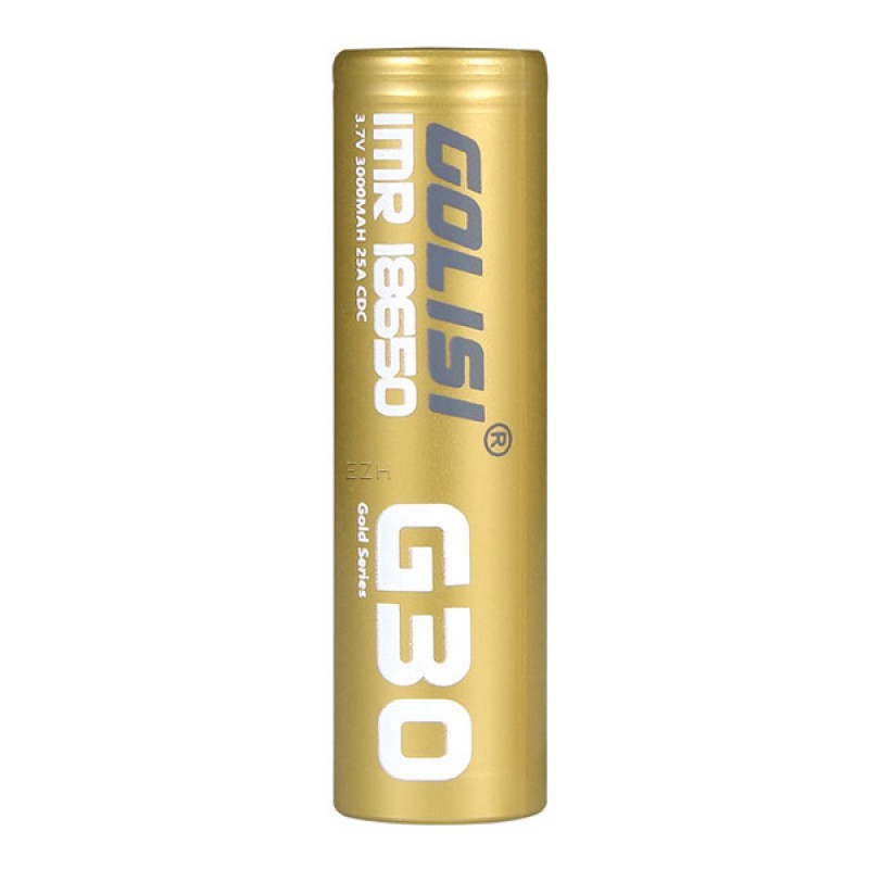 Golisi G30 18650 Akkuzelle 30A 3000mAh