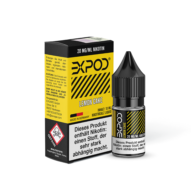 Lemon Cake Nikotinsalz Liquid Expod