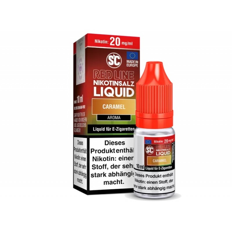 Caramel Nikotinsalz Liquid SC Red Line