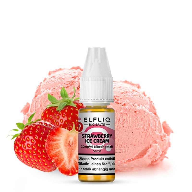 ELFLIQ Strawberry Ice Cream Liquid Nikotinsalz Elf...