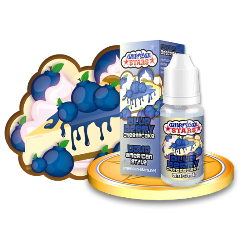 American Stars Liquid Blueberry Cheesecake