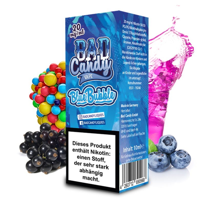 Bad Candy Liquid Blue Bubble Nikotinsalz