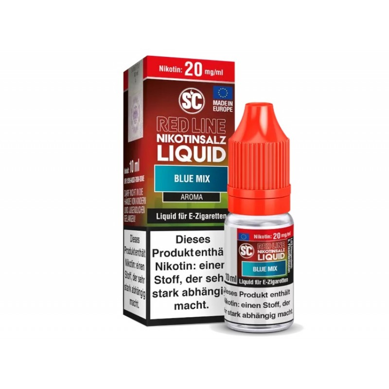 Blue Mix Nikotinsalz Liquid SC Red Line