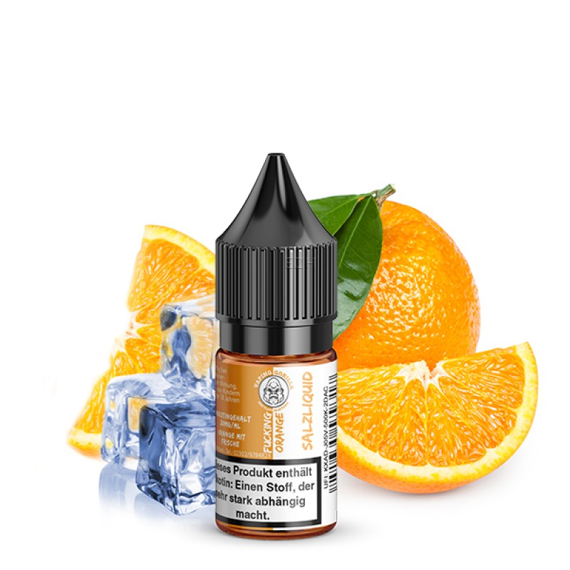 Vaping Gorilla Liquid Fucking Orange Nikotinsalz