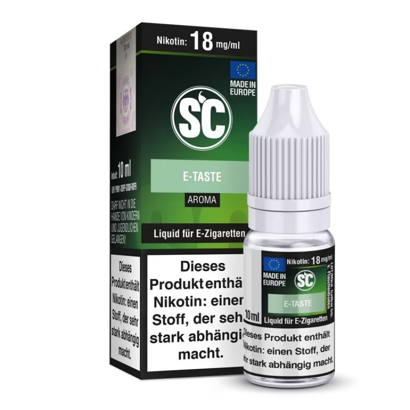 E-Taste Liquid 10ml SC Liquid