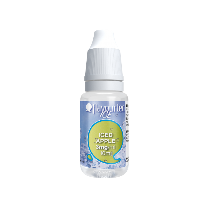Iced Apple e-Liquid - 10ml - Flavourtec