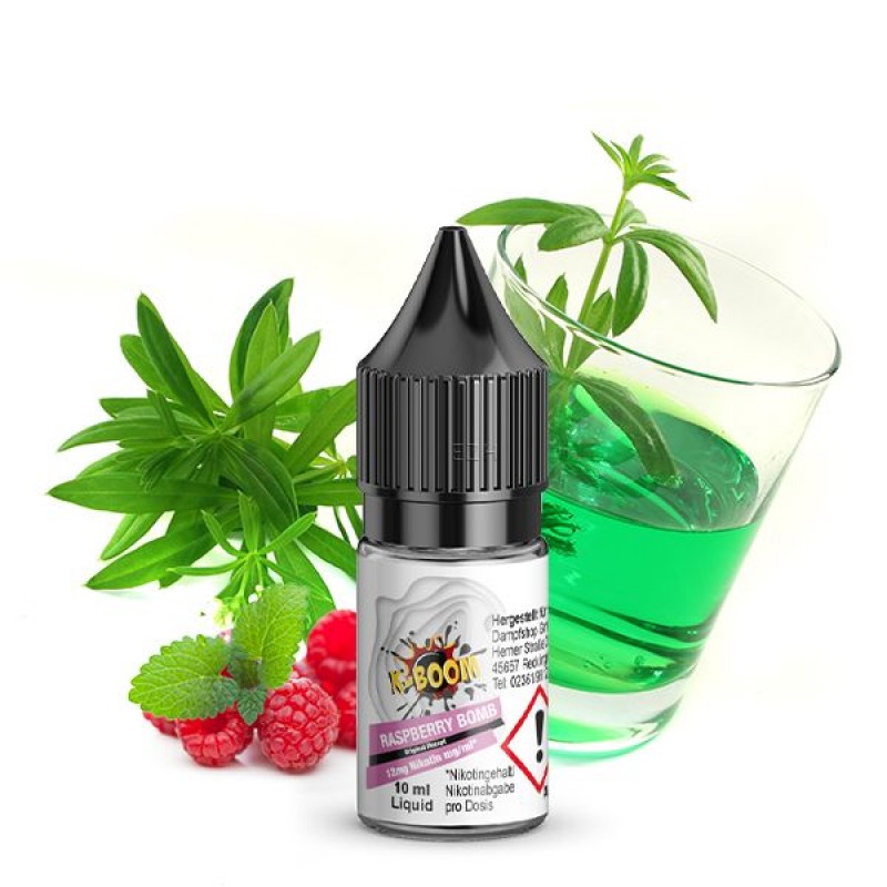 K-Boom Liquid Raspberry Bomb Nikotinsalz