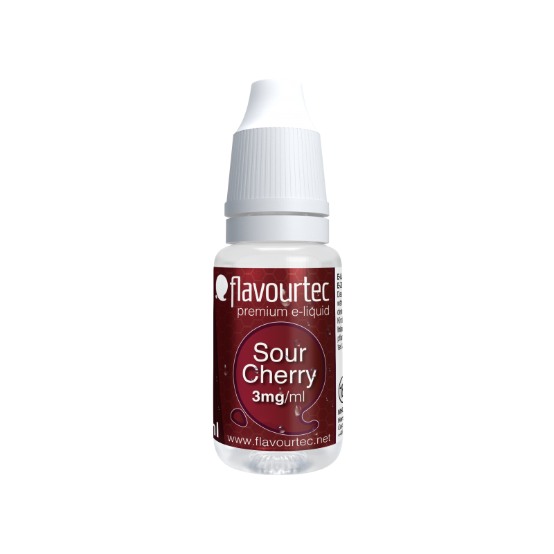 Saure Kirsche e-Liquid - 10ml - Flavourtec