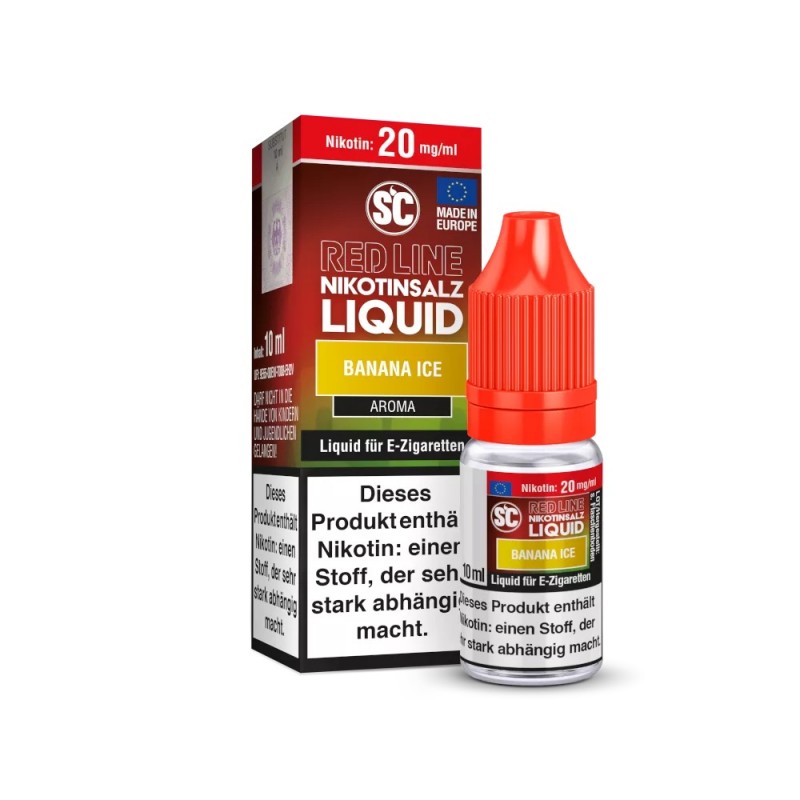Banana Ice Nikotinsalz Liquid SC Red Line