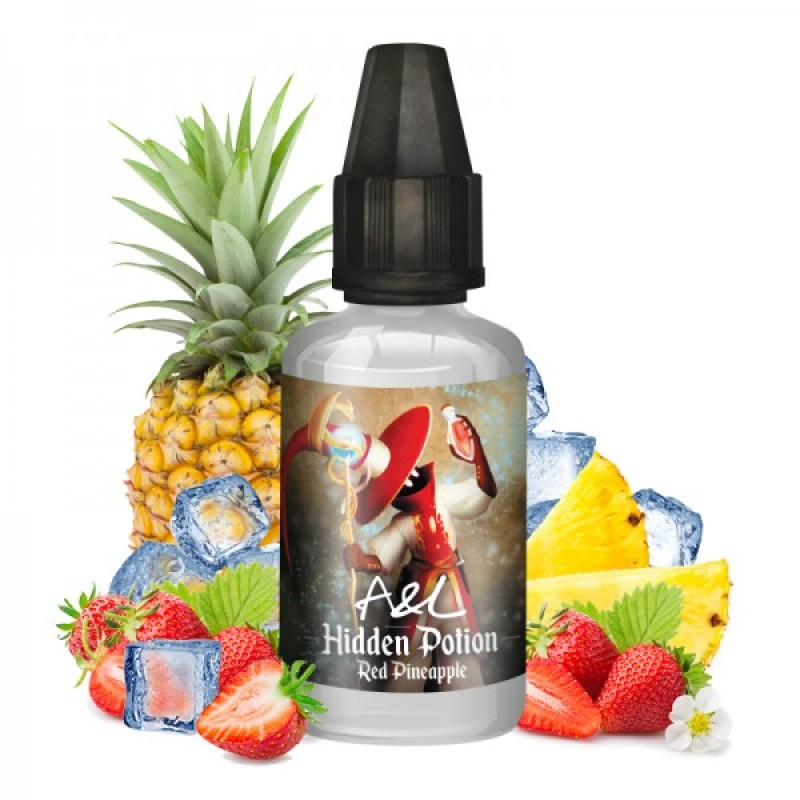 Red Pineapple Hidden Potion Aroma A&L Flavors ...
