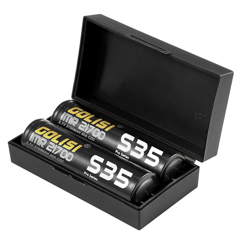 Golisi Akkubox zur Aufbewahrung 2x21700/20700