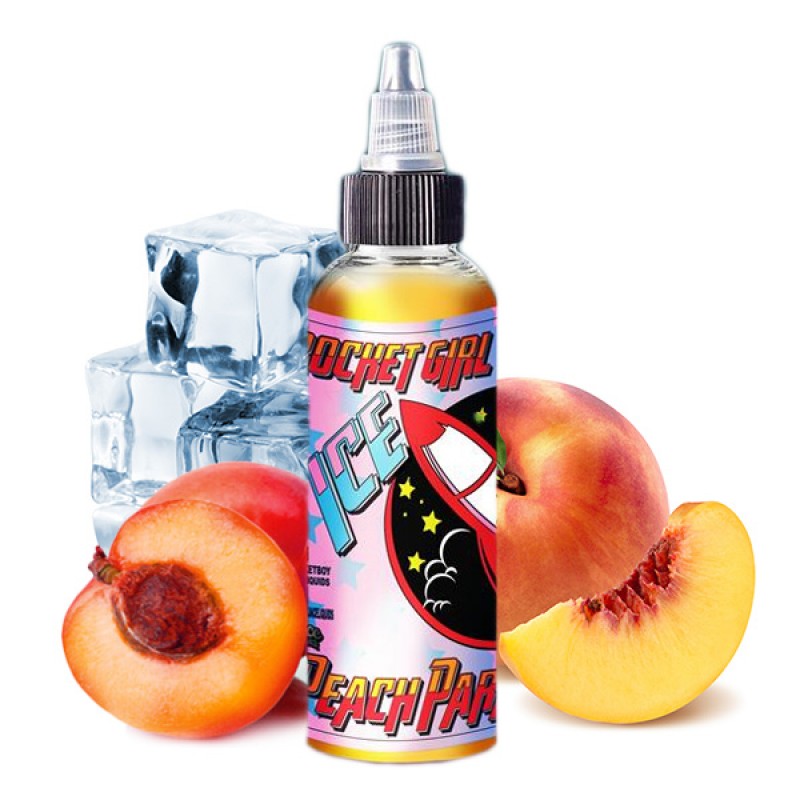 Peach Parallax Ice Aroma für 60ml - Rocket Girl