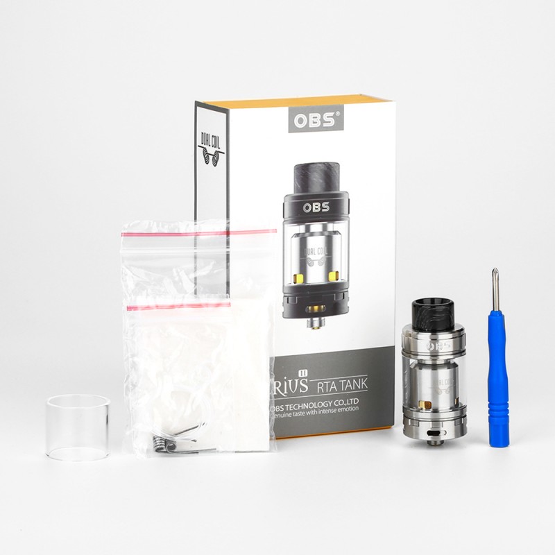 OBS - Crius 2 RTA Dual Coil - 4ml - Verdampfer