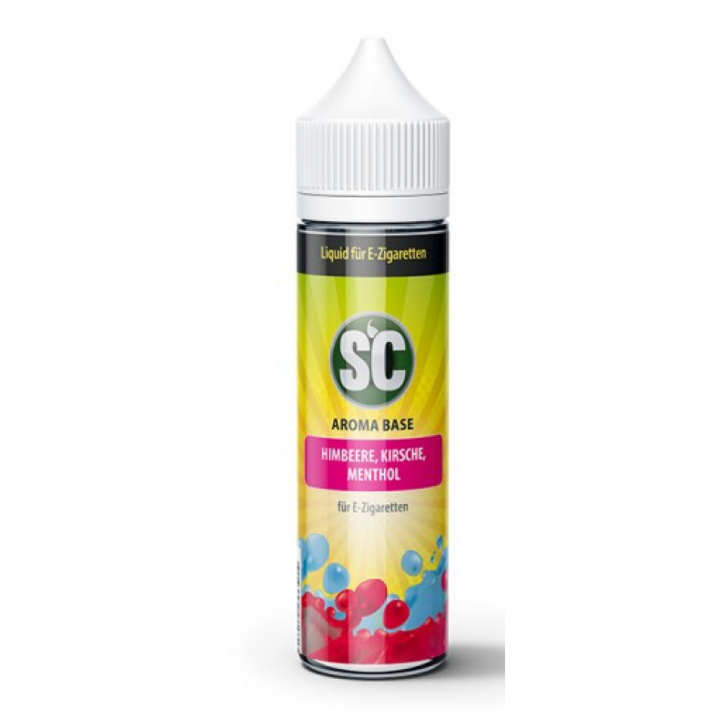 SC Liquid Himbeere, Kirsche, Menthol