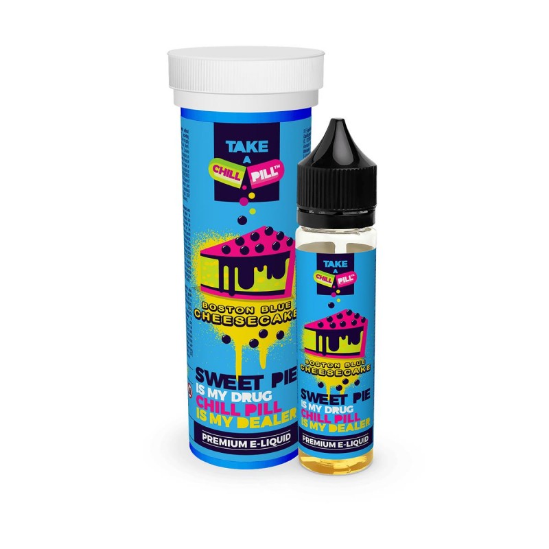 Chill Pill - Boston Blue Cheesecake - Liquid 50ml