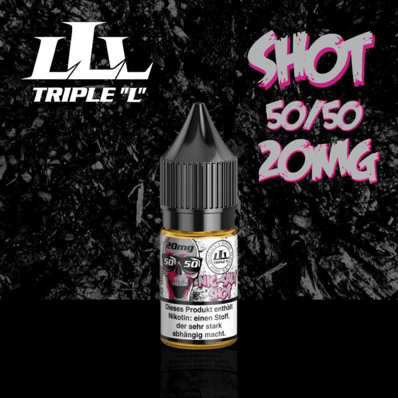 Nikotinsalz 20mg/ml - 10ml - Triple L Nic-Salt Sho...