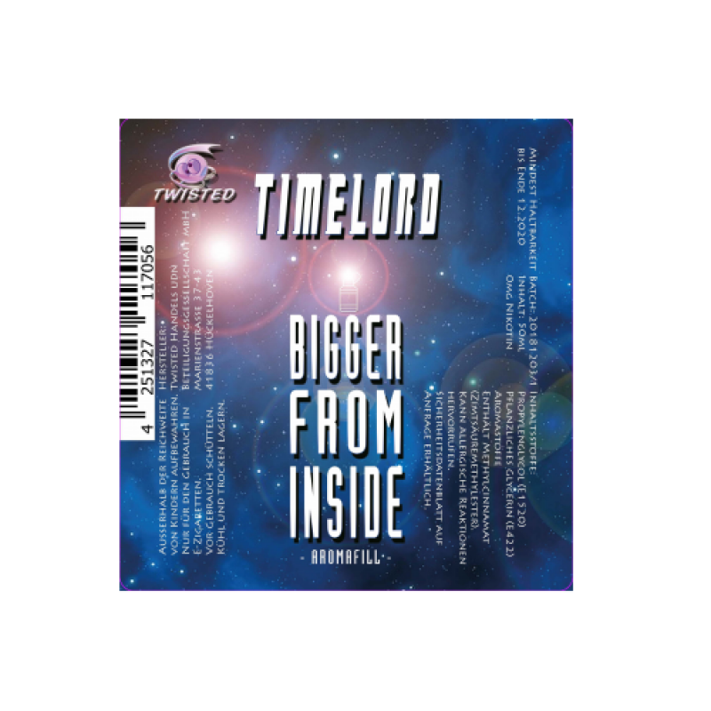 Bigger From Inside - Timelord - Twisted - Liquid 5...