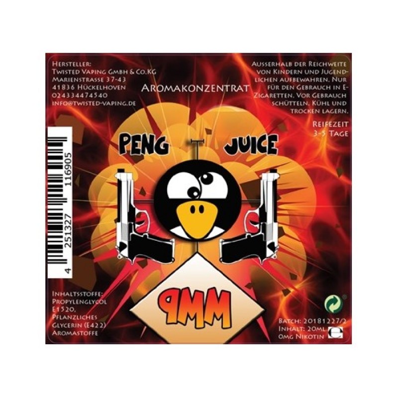 Twisted - Peng Juice - 9mm - 20ml Aroma
