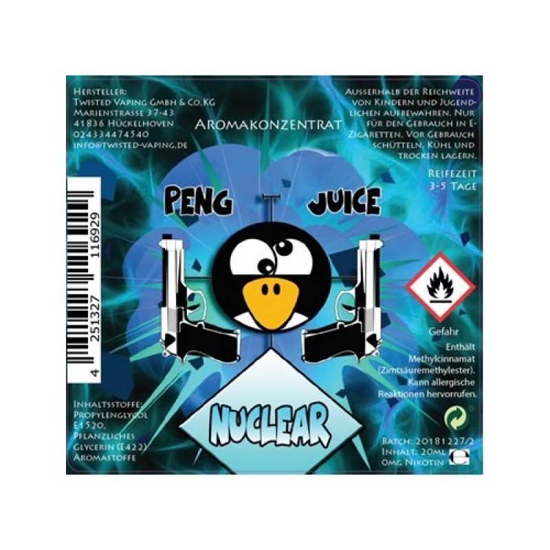 Twisted - Peng Juice - Nuclear - 20ml Aroma
