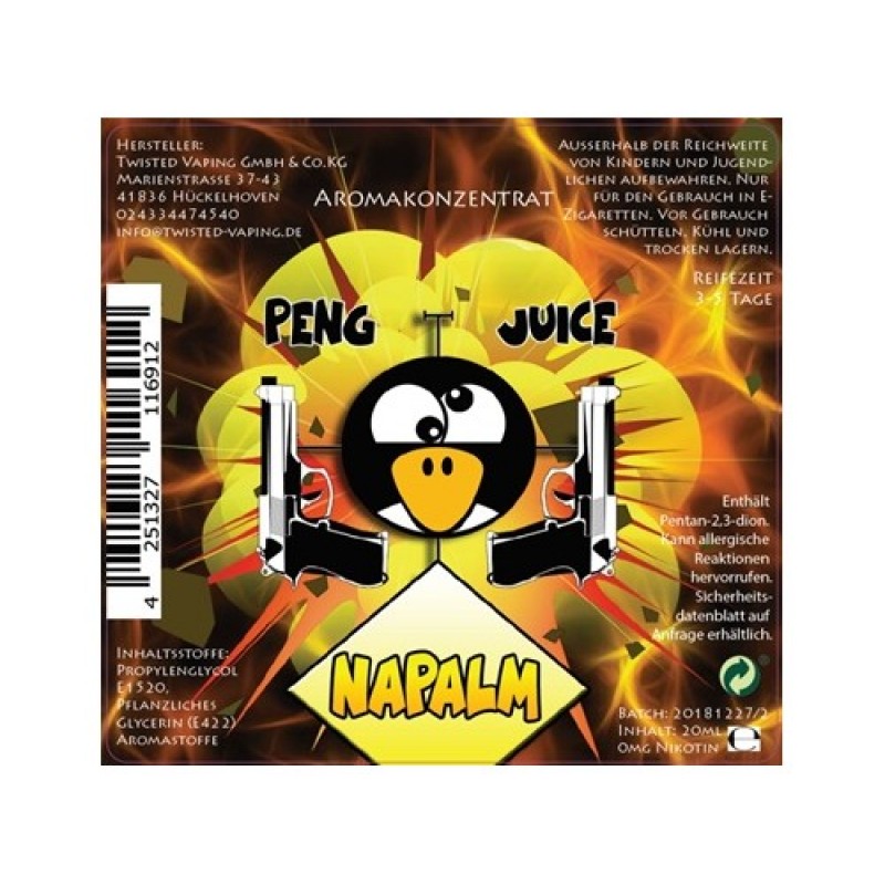 Twisted - Peng Juice - Napalm - 20ml Aroma