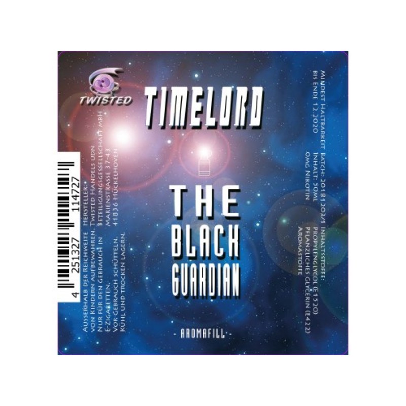 The Black Guardian - Timelord - Twisted - Liquid 5...