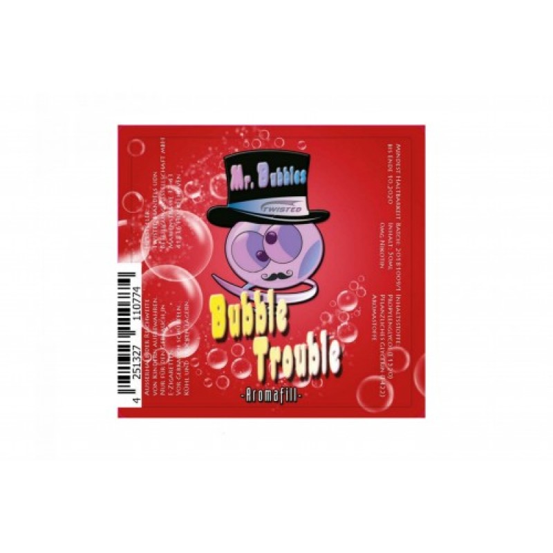 Bubble Trouble - Mr. Bubbles - Twisted - Liquid 50...