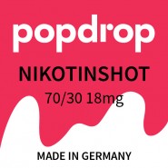 Popdrop Nikotinshot - 18mg/ml - 70/30 (VG/PG)