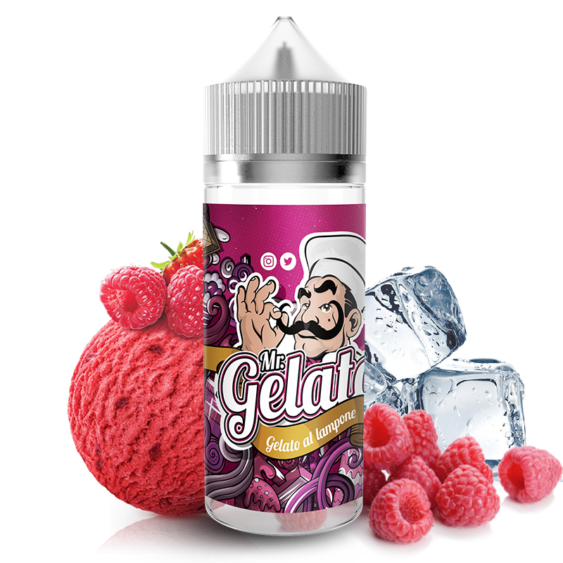 Gelato al lampone - Liquid - 100ml - Mr. Gelato